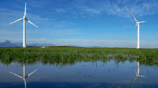 Sustainability and Cliamte Change Turbine