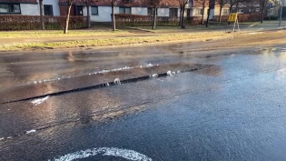 King's Inch Road Sewer Burst
